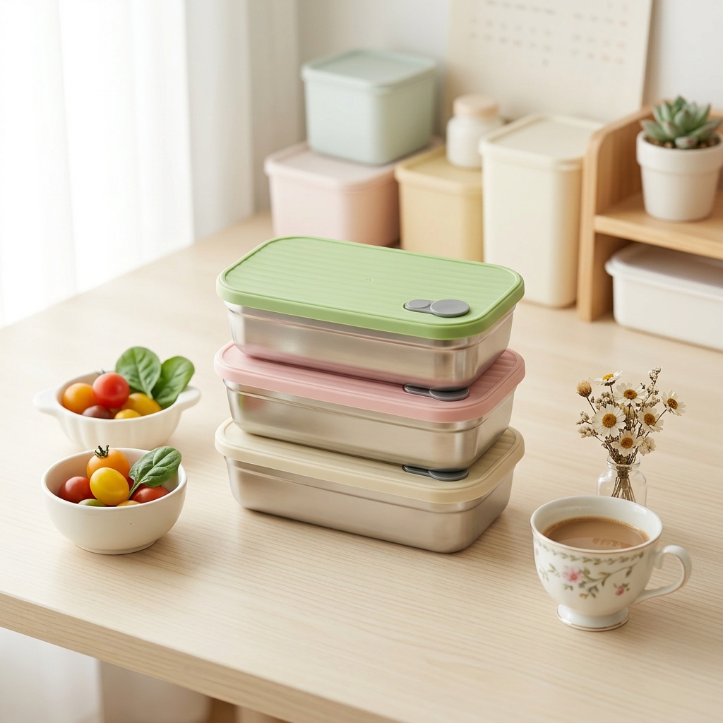 Meal Prep Ideas - Stainless Steel Bento Box Metal Lunch