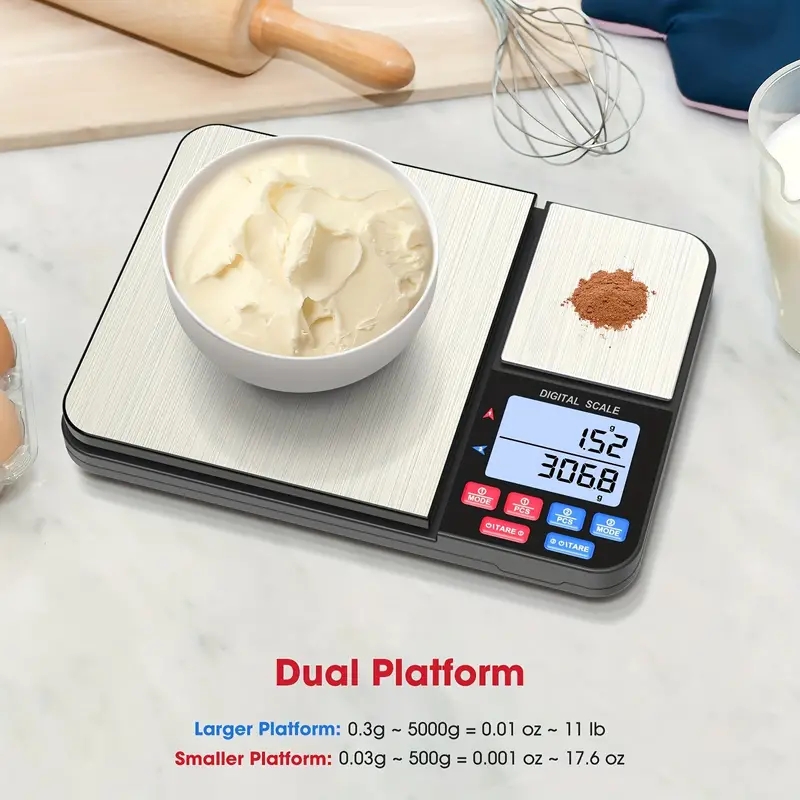 Meal Prep Weight Loss - 1pc Digital Kitchen Scale for Weight
