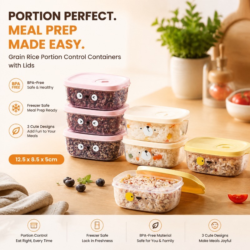 Meal Prep Weight Loss - Food‑grade Portion Control Food Container for