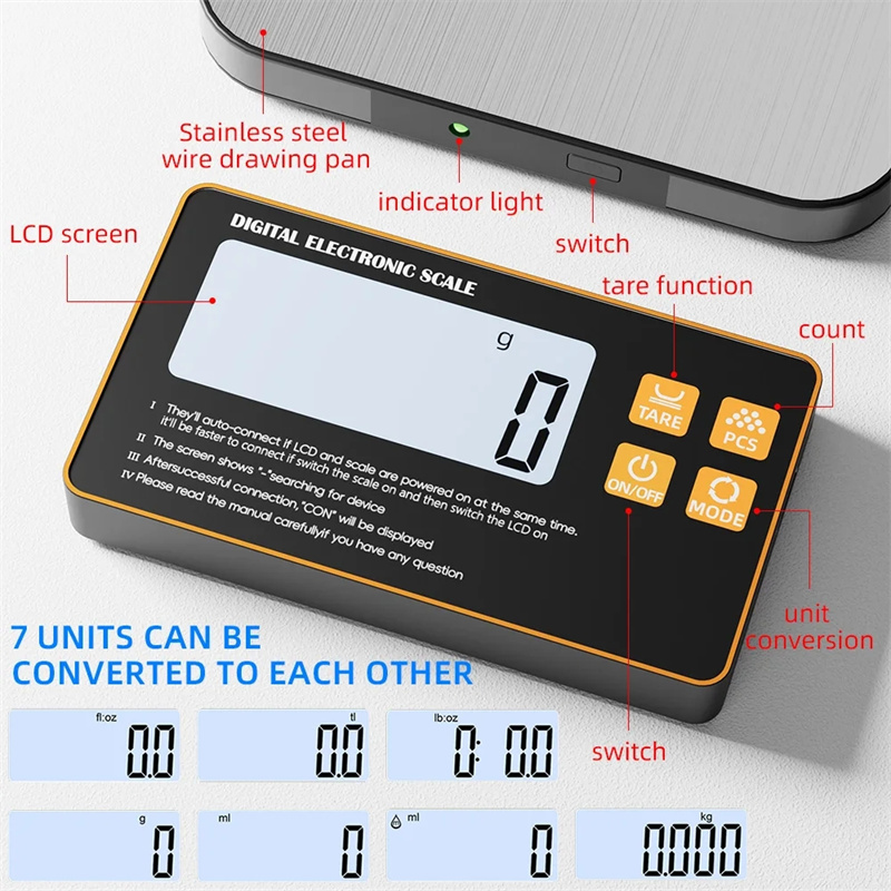 Wireless Kitchen Scale with Re - Meal Prep Ideas review and price