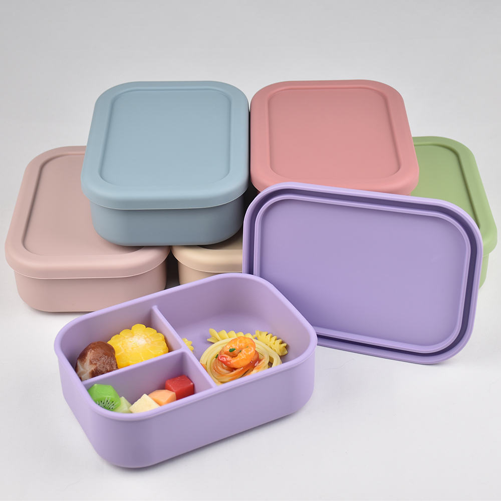 3-Compartment Food Grade Silic - Meal Prep Ideas review and price