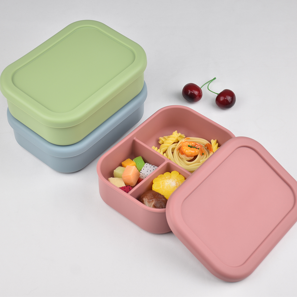 3-Compartment Food Grade Silic - Meal Prep Ideas review and price