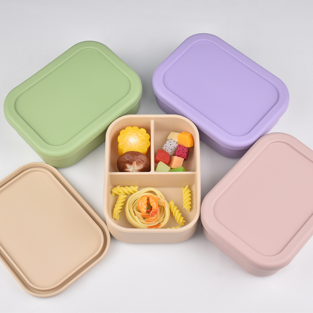 3-Compartment Food Grade Silic - Meal Prep Ideas review and price