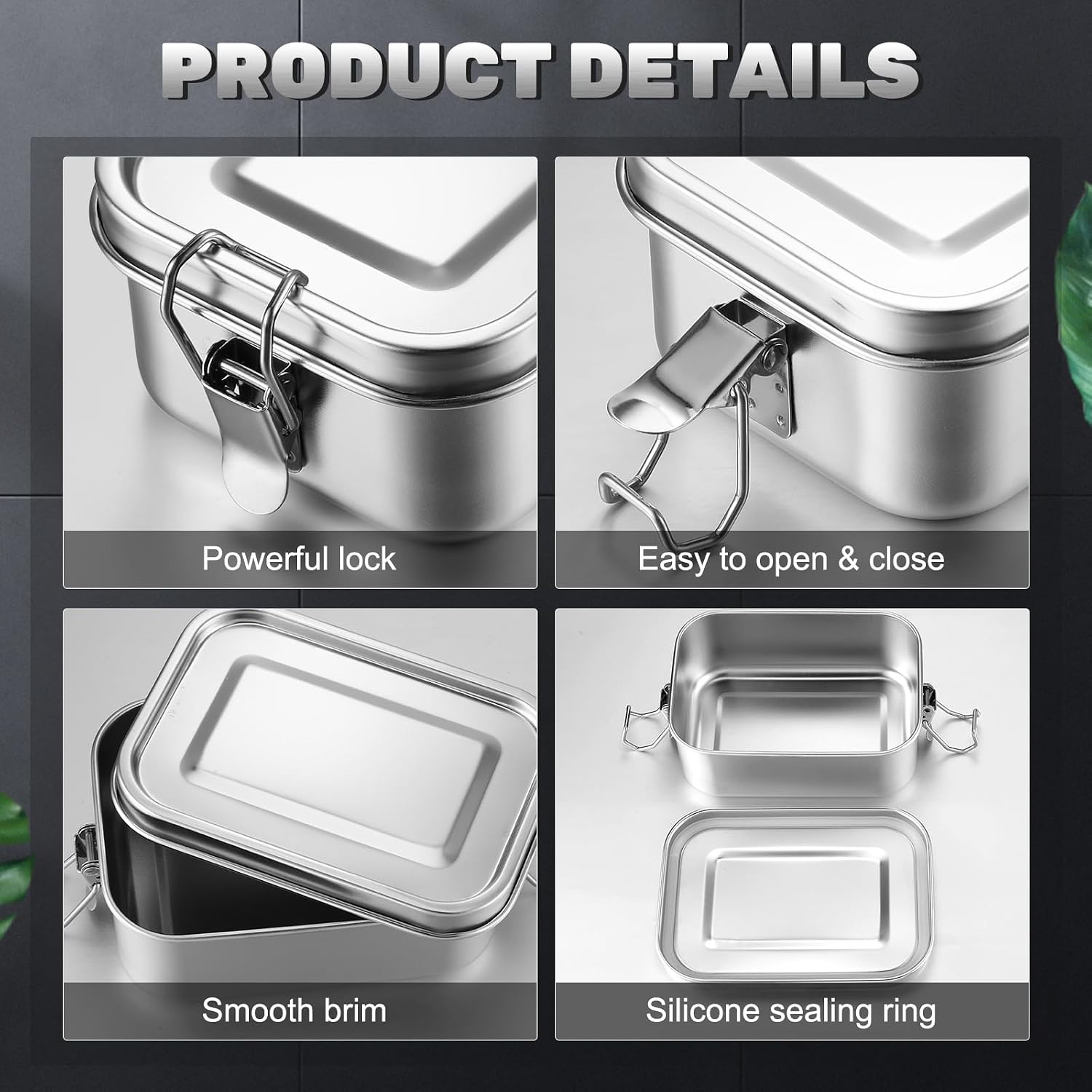 Stainless Steel Food Storage C - Meal Prep Ideas review and price