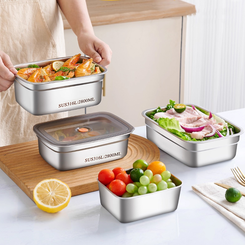 Food Grade 316 Stainless Steel - Stainless Bento Box review and price