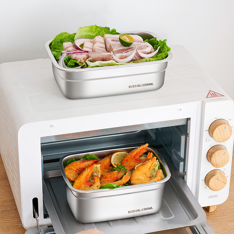 Food Grade 316 Stainless Steel - Stainless Bento Box review and price