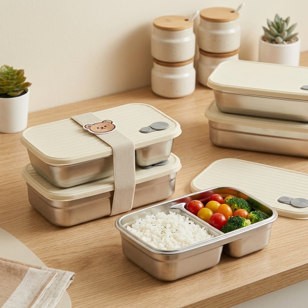 Stainless Steel Bento Box Meta - Meal Prep Ideas review and price