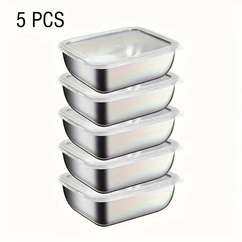 5-Piece Stainless Steel Food S - Meal Prep Ideas review and price