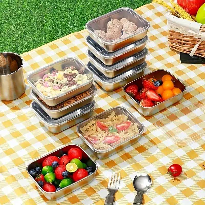 5-Piece Stainless Steel Food S - Meal Prep Ideas review and price