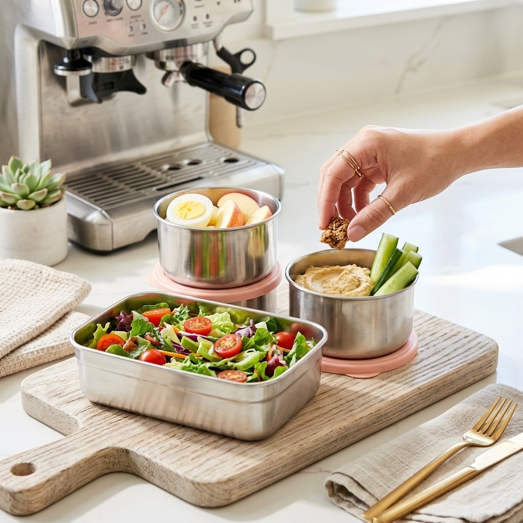 Microwave Safe 304 Stainless S - Meal Prep Ideas review and price