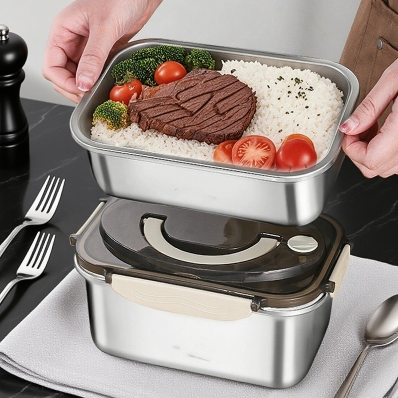 Large Capacity Bento Box  Stai - Stainless Bento Box review and price