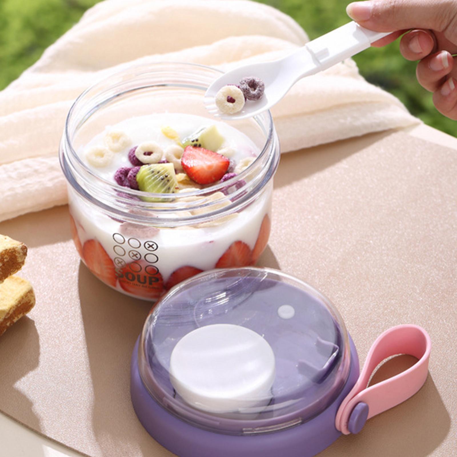 Meal Prep Salad Cup with Lid S - Meal Prep Oatmeal review and price
