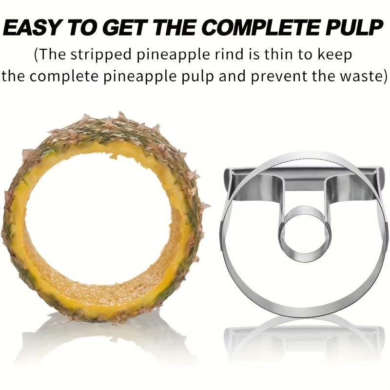 Pineapple Peeler Core Puller T - Pineapple Corer Slicer review and price