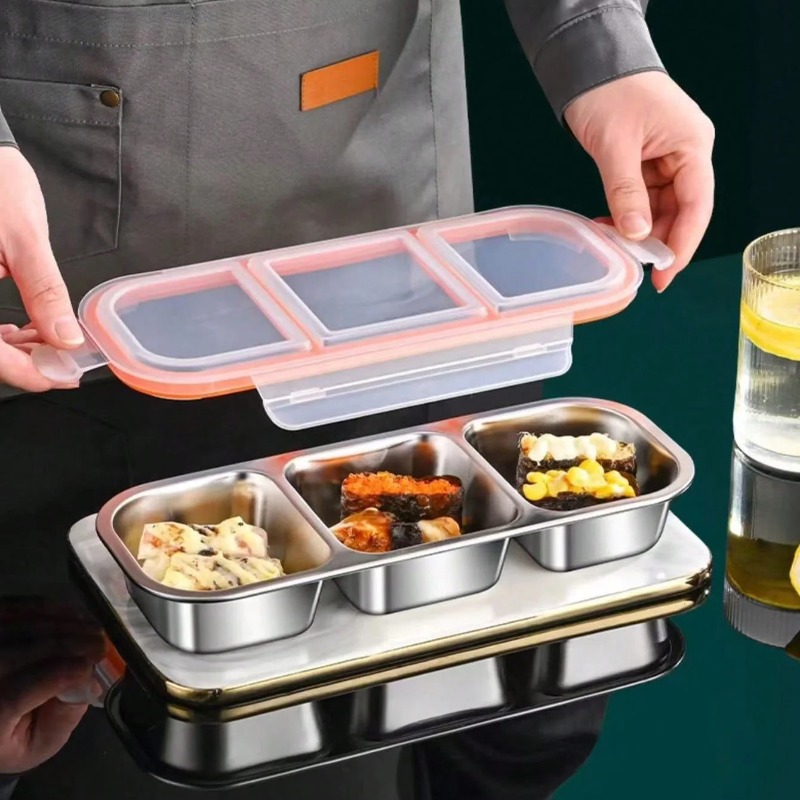 304 steel fresh-keeping box, b - Stainless Bento Box review and price