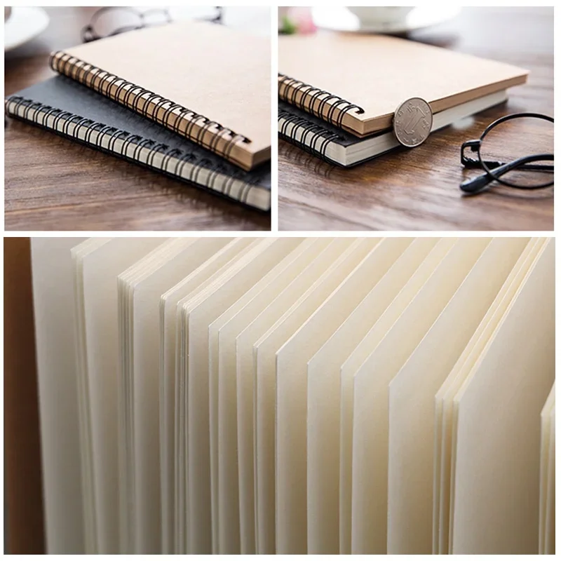 Creative Retro Kraft Paper Coi - Meal Prep Notebook review and price