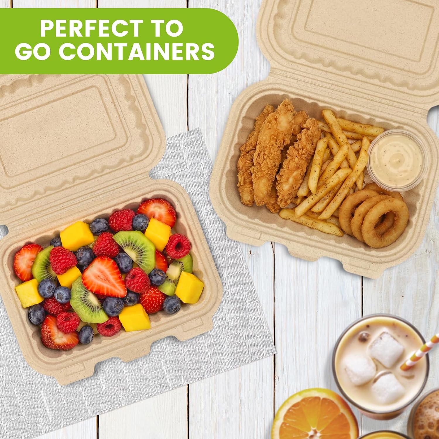 50 Pack 16oz Clamshell Take Ou - Meal Prep Ideas review and price