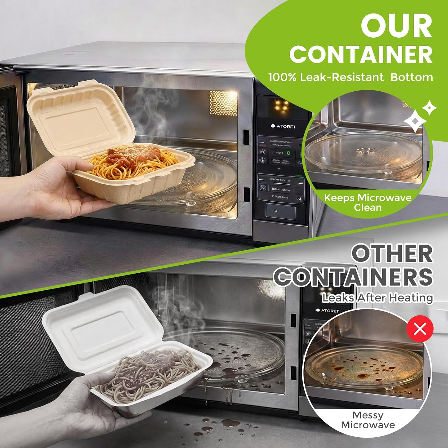 50 Pack 16oz Clamshell Take Ou - Meal Prep Ideas review and price