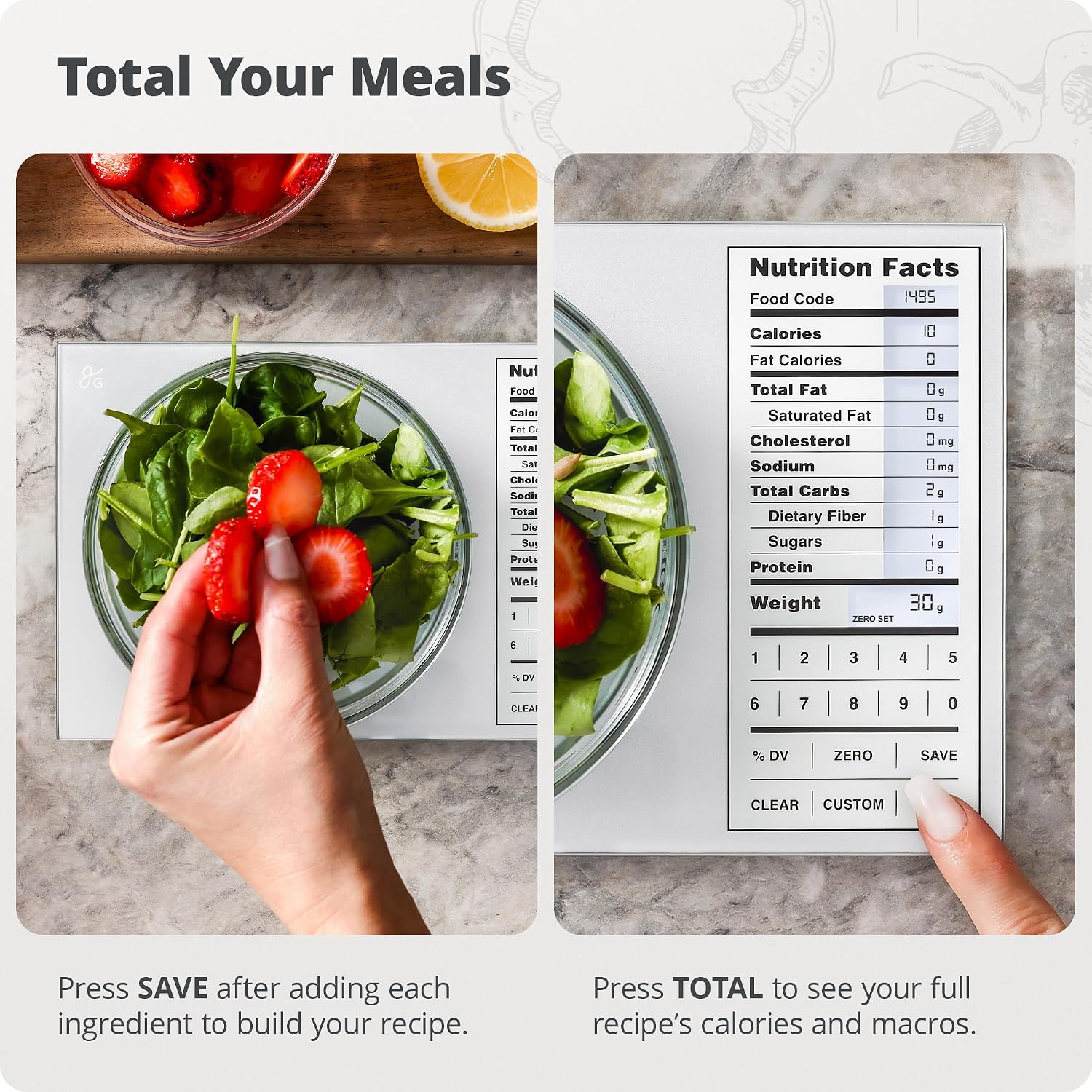 Kitchen Scale Stainless Steel  - Meal Prep Weight Loss review and price