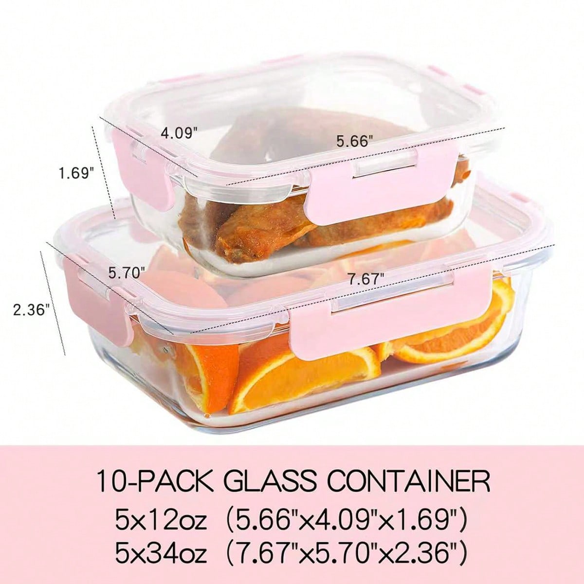 10 Pack Glass Meal Prep Contai - Meal Prep Ideas review and price