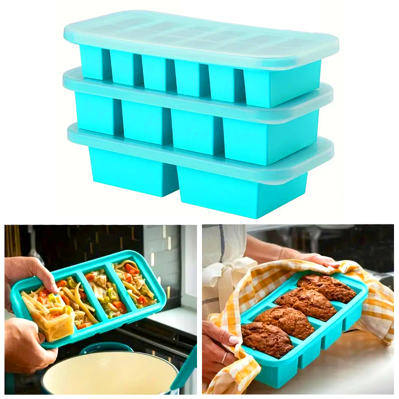 Silicone Freezing Mold Gift Se - Meal Prep Oatmeal review and price