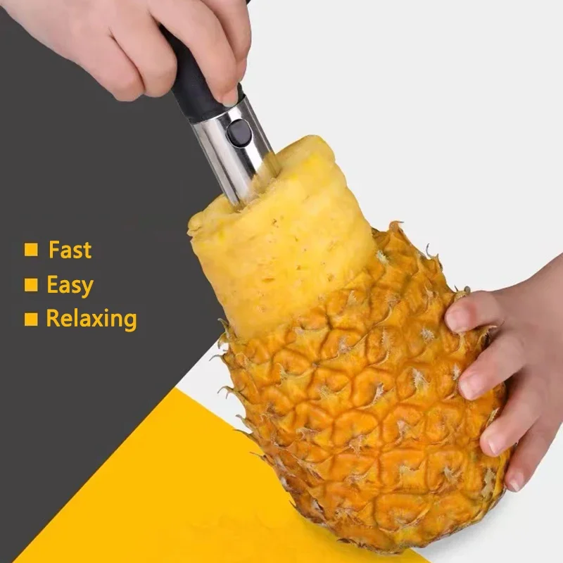 Pineapple Slicer Peeler Cutter - Pineapple Corer Slicer review and price