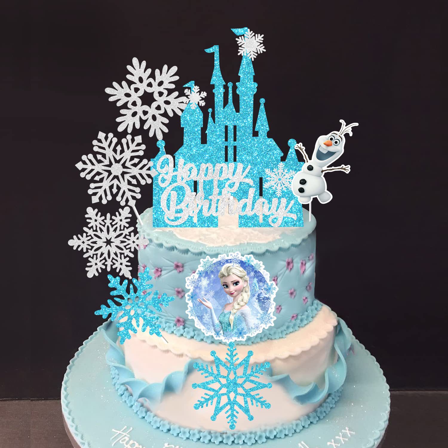 Frozen Elsa Princess Cake Topp - Meal Prep Frozen review and price