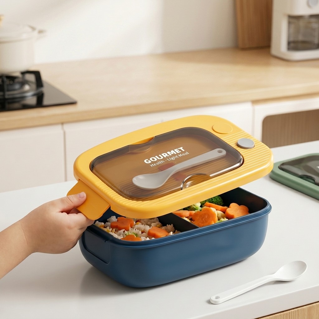 Microwavable Plastic Bento Box - Meal Prep Ideas review and price