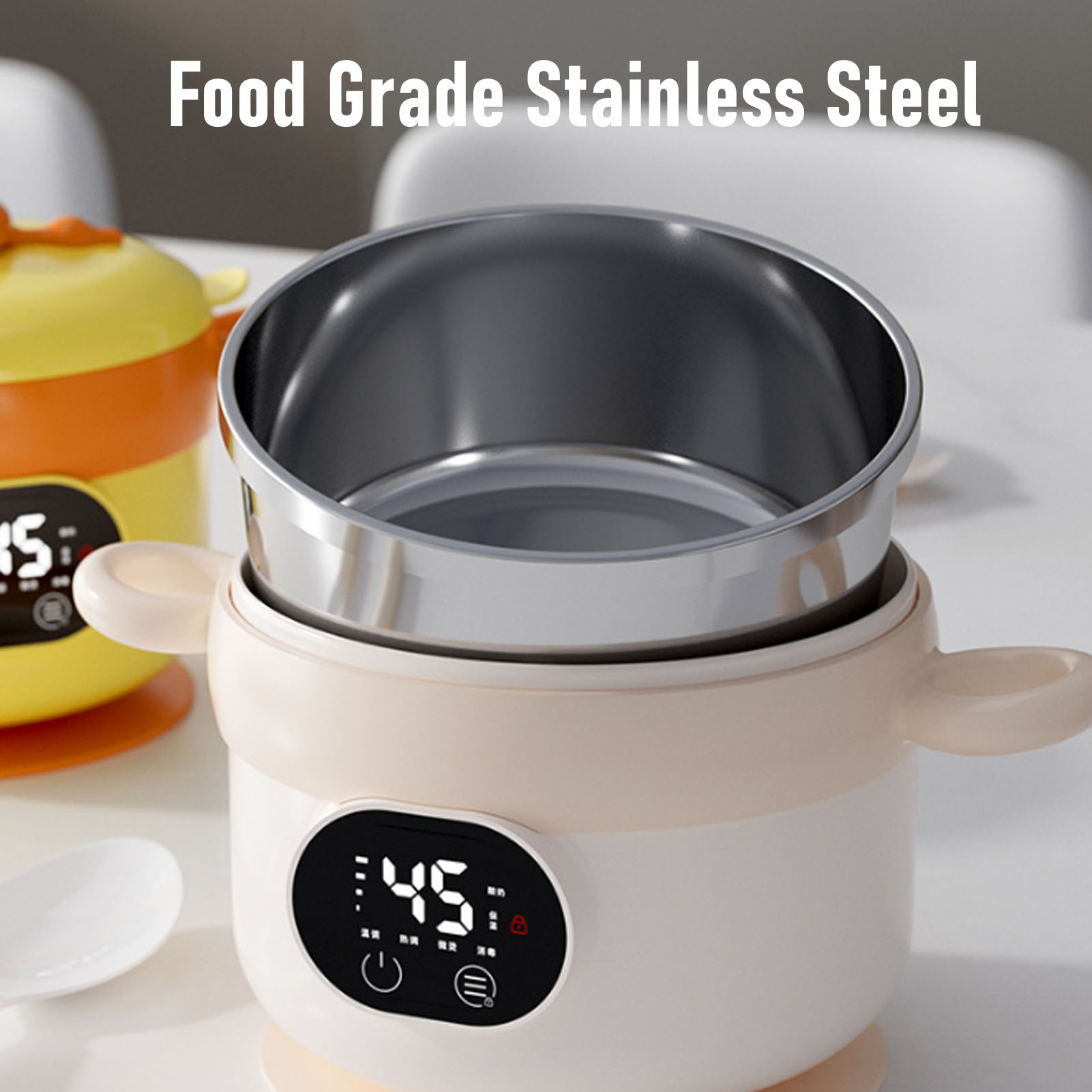 Food Warmer Bowl Electric Lunc - Stainless Bento Box review and price