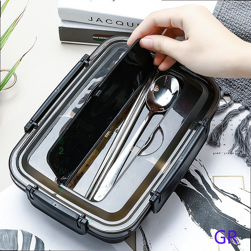 Cross-border Stock Student Ben - Stainless Bento Box review and price