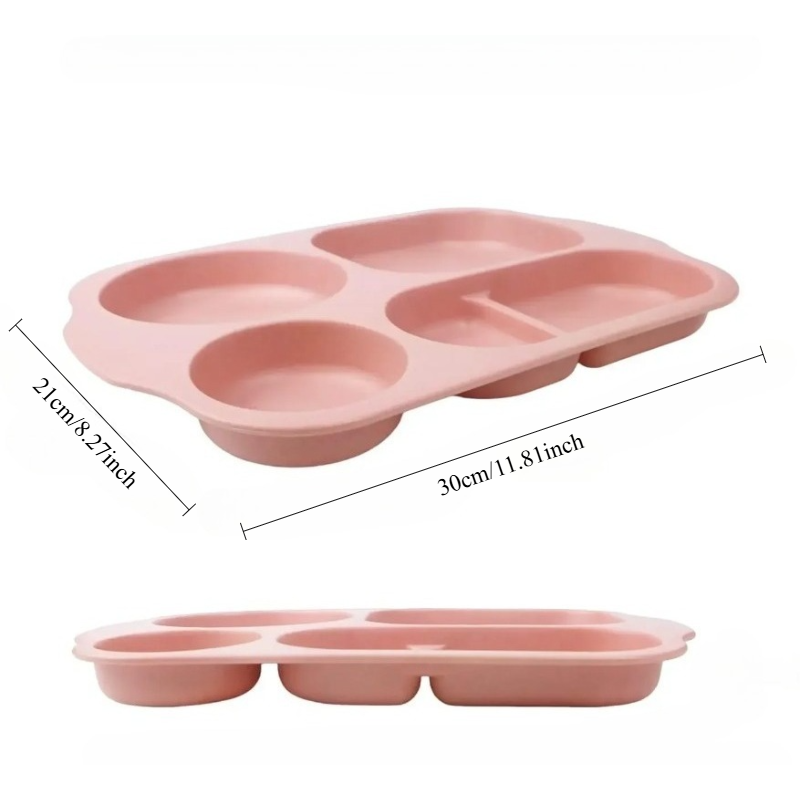 Reusable 5-Compartment Plate,  - Meal Prep Weight Loss review and price