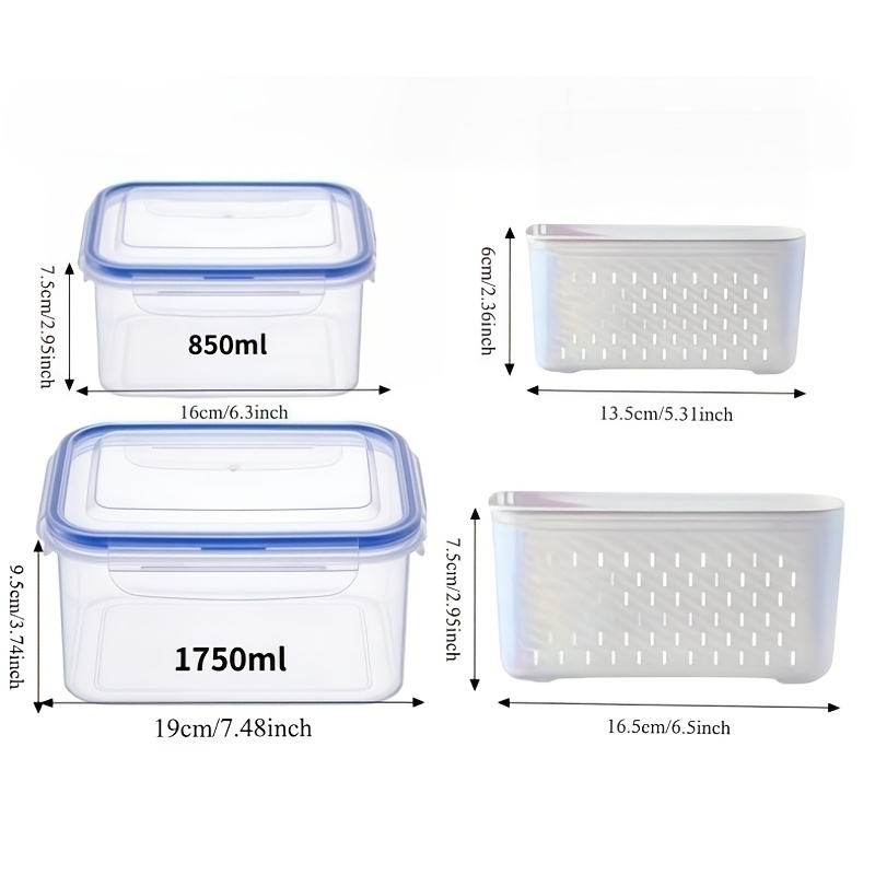4pcs/Set Leak-Proof Food Stora - Meal Prep Ideas review and price