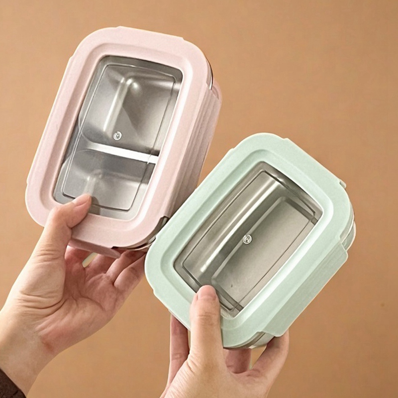 304 Stainless Steel Divided Be - Stainless Bento Box review and price