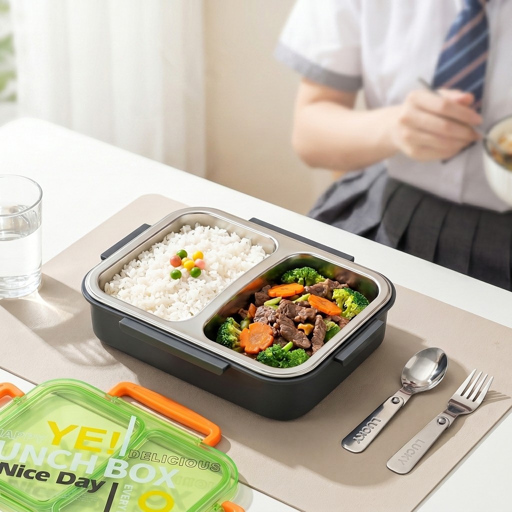 Microwavable 304 Stainless Ste - Meal Prep Ideas review and price