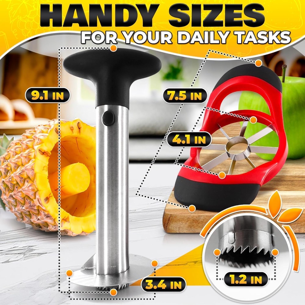 Stainless Steel Pineapple Core - Pineapple Corer Slicer review and price